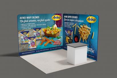 AVIKO | rollup i ścianka