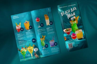 BEACH BAR MAX | karta koktajli '2026