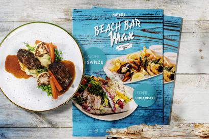 BEACH BAR MAX | menu '2022